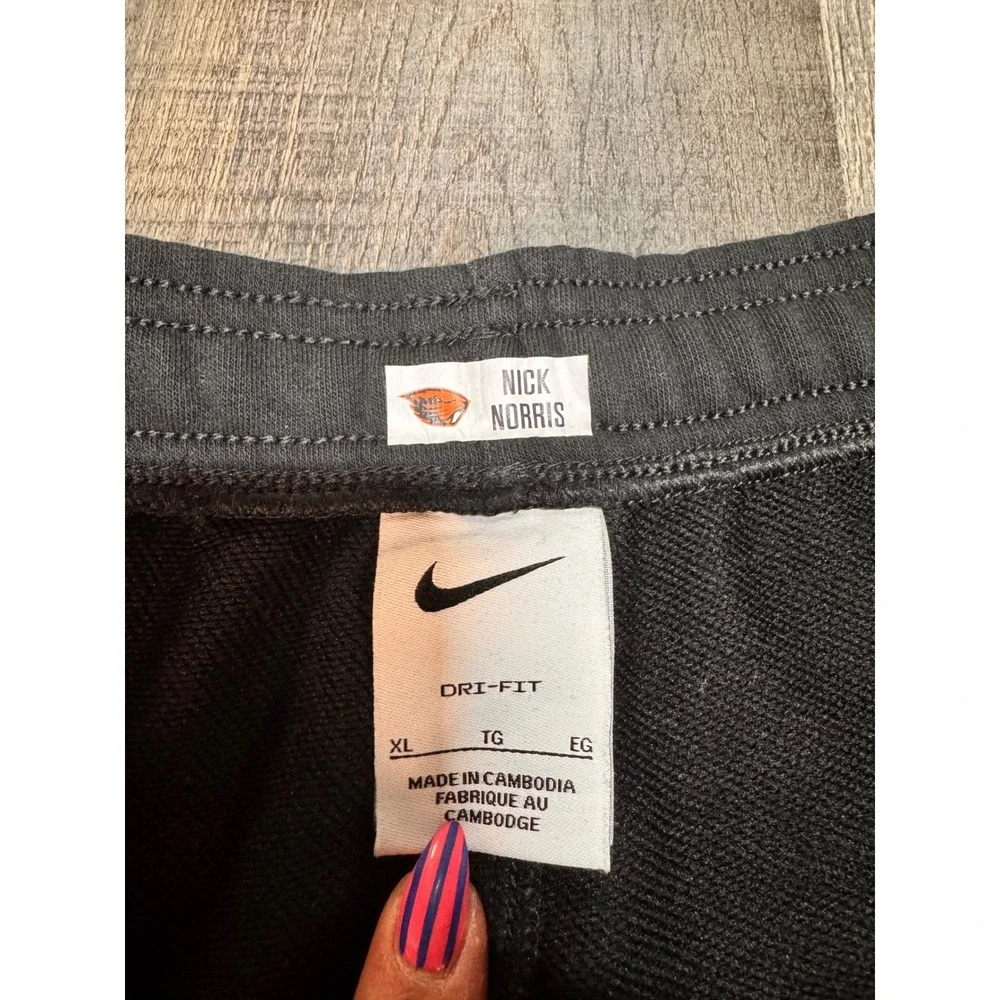 Nike Mens Dri-FIT Sweatpants Black Nick Norris XL Athletic Training